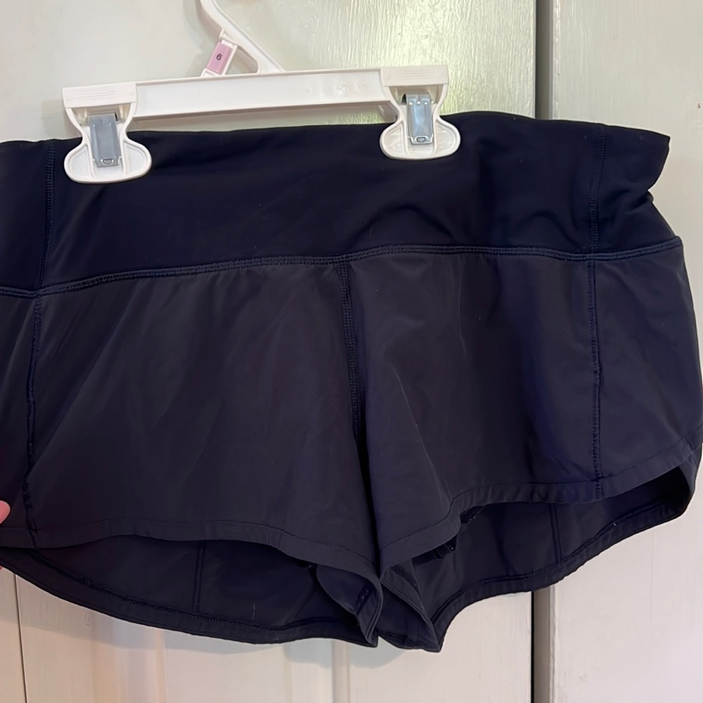 LULULEMON 2.5 inch speed up shorts